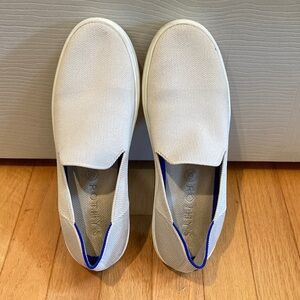 Rothy's Cream Slip-On Loafers